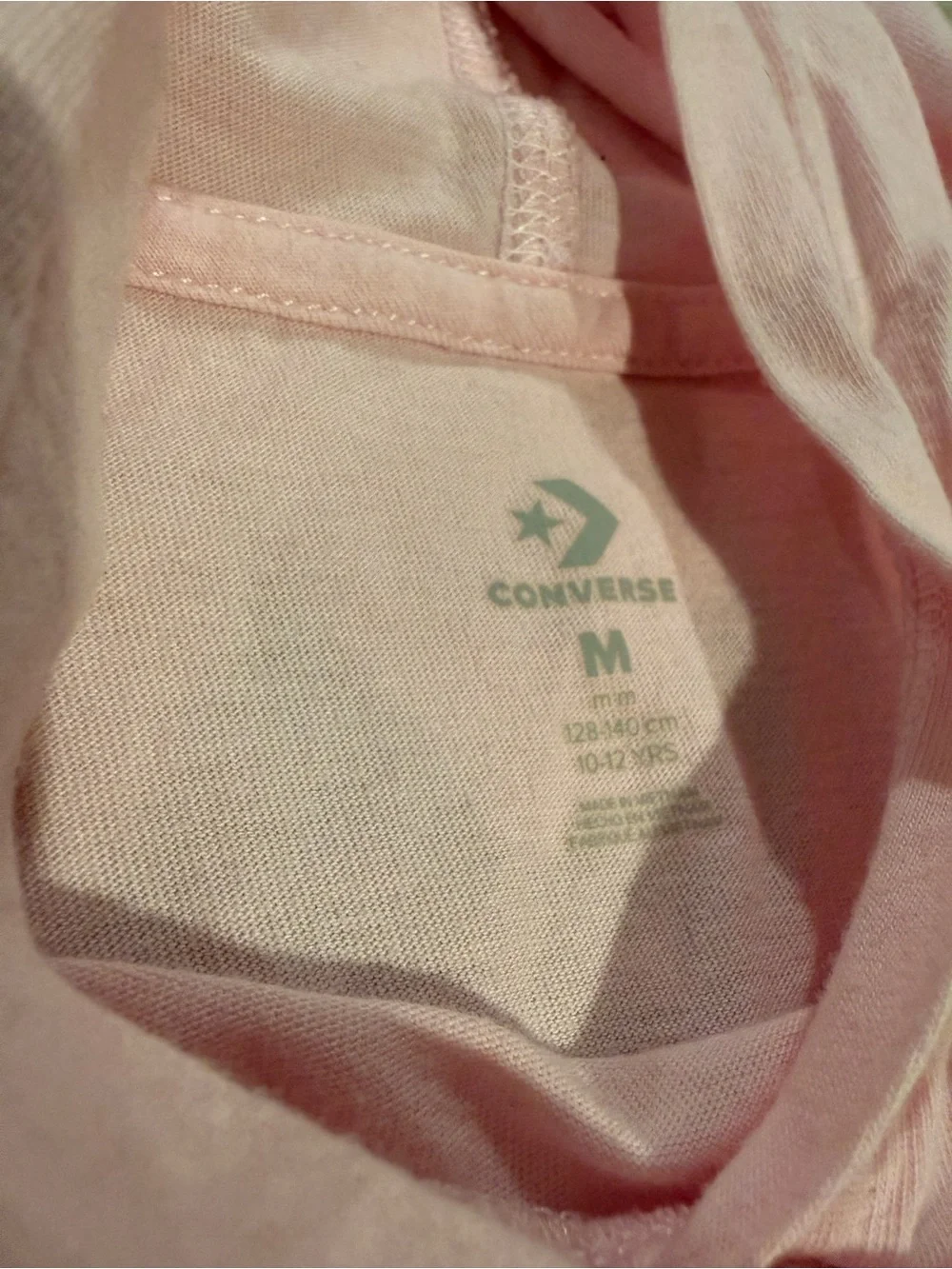 Converse Light Pink Logo Tee